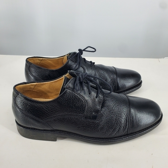 Studio Belvedere Shoe Mens 11 D Duke Cap Toe Black Oxfords main image 9